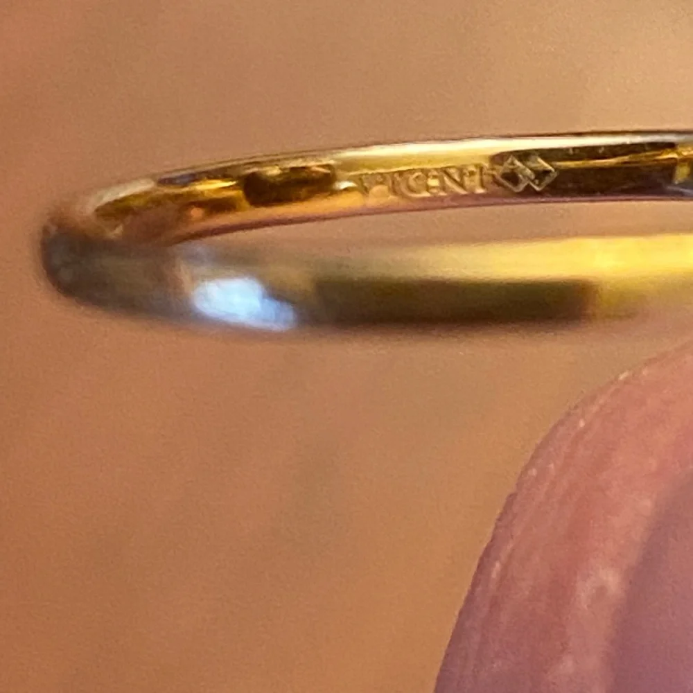 Savvy Cie Champaign Quartz ring - size 7